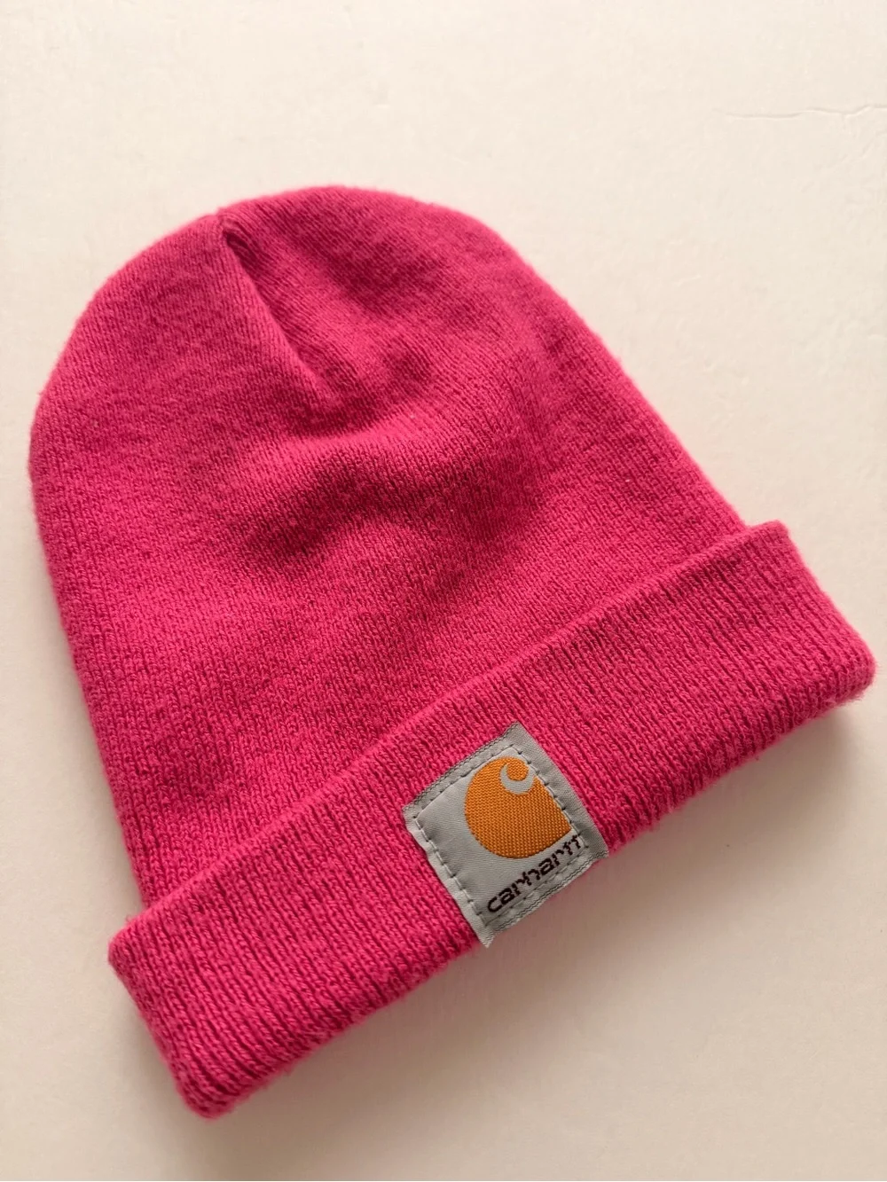 Pink Carhartt Toddler Beanie Watch Hat Kids Winter Knit Cap